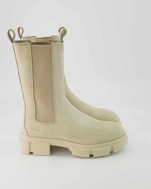 Copenhagen Studios CPH500 Chelsea Boots in Beige