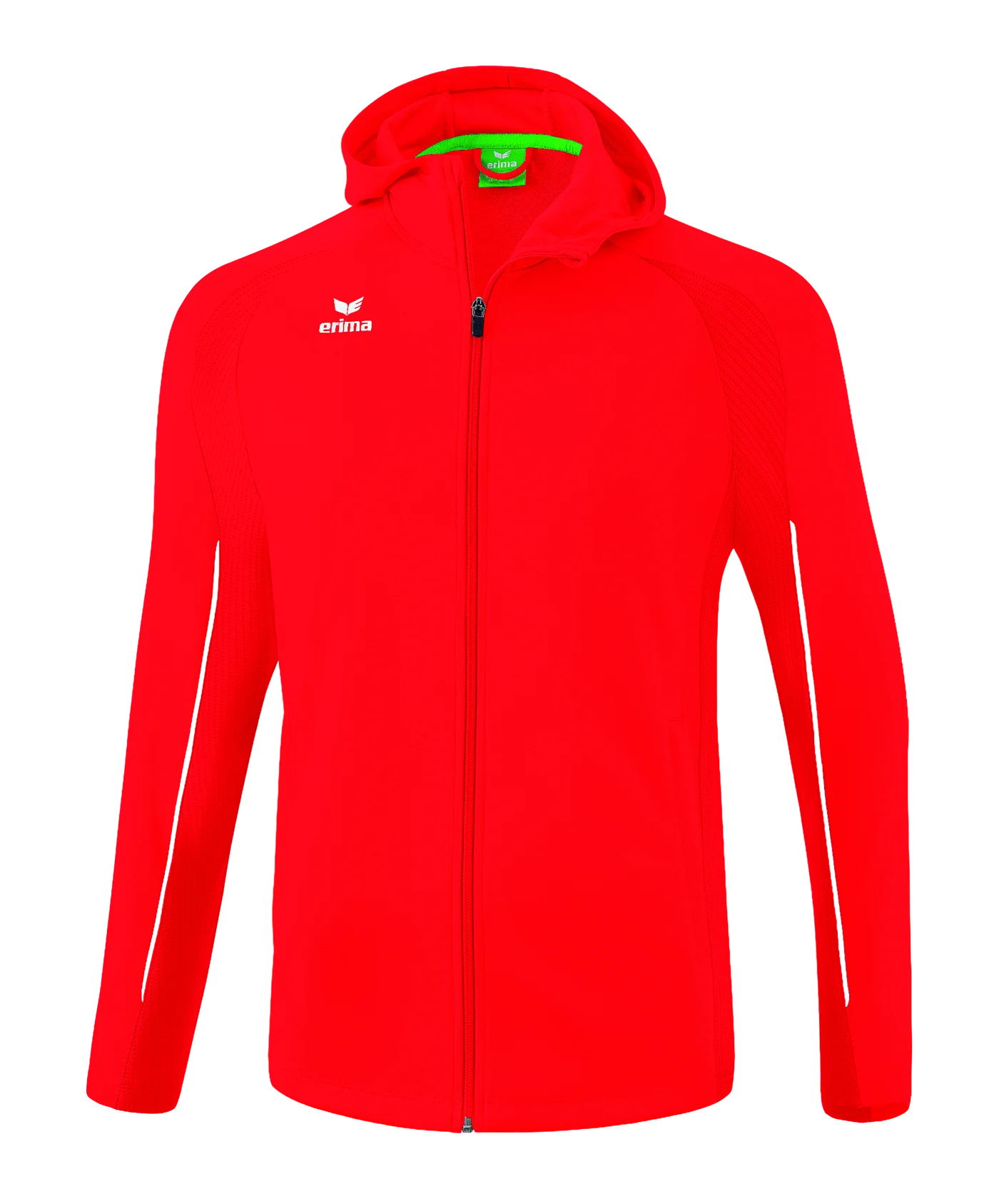 Erima Liga Star Kapuzenjacke Rot Weiss
