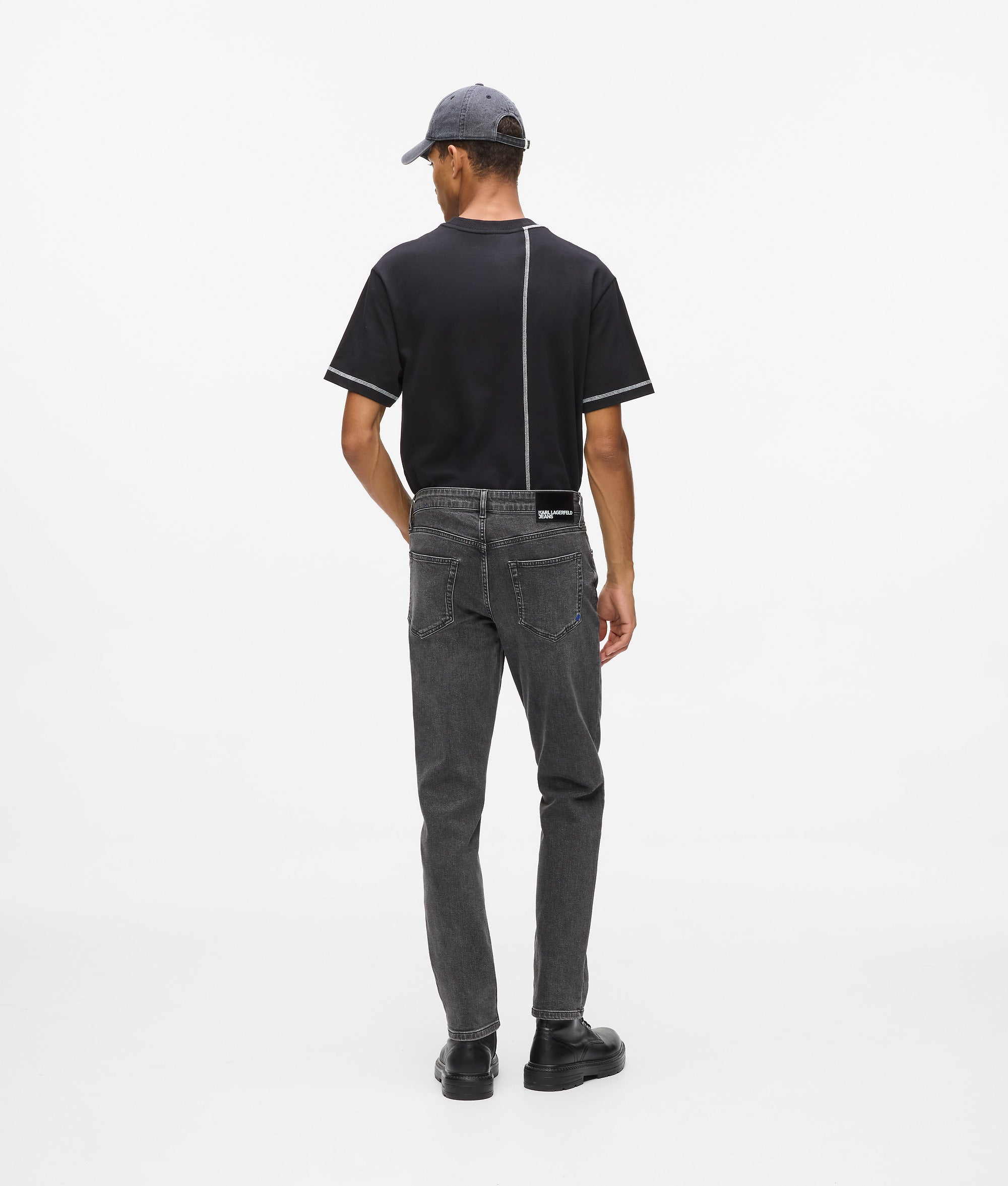 Gewassen slanke jeans