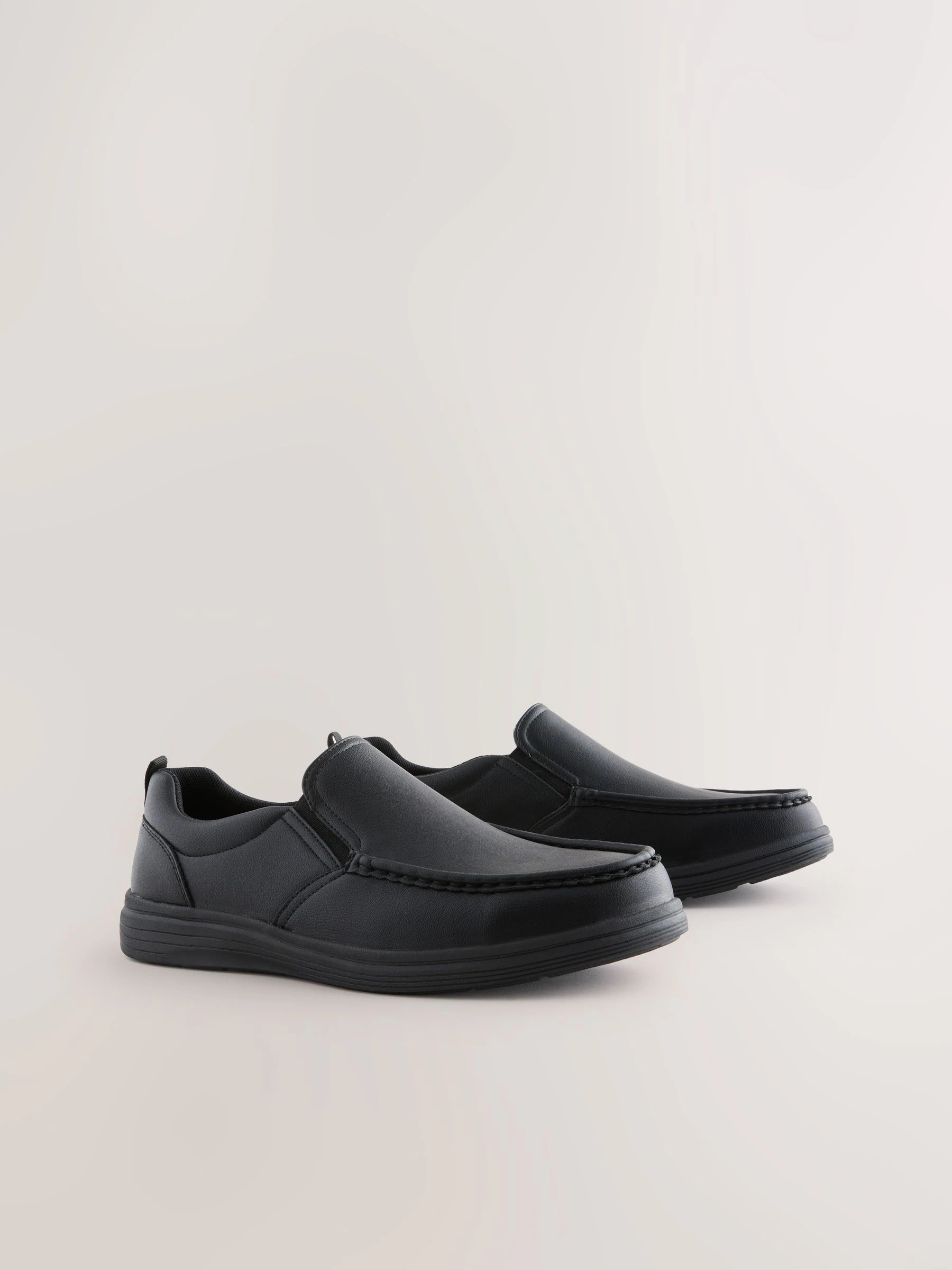 Zwart - Apron Slip-On Shoes