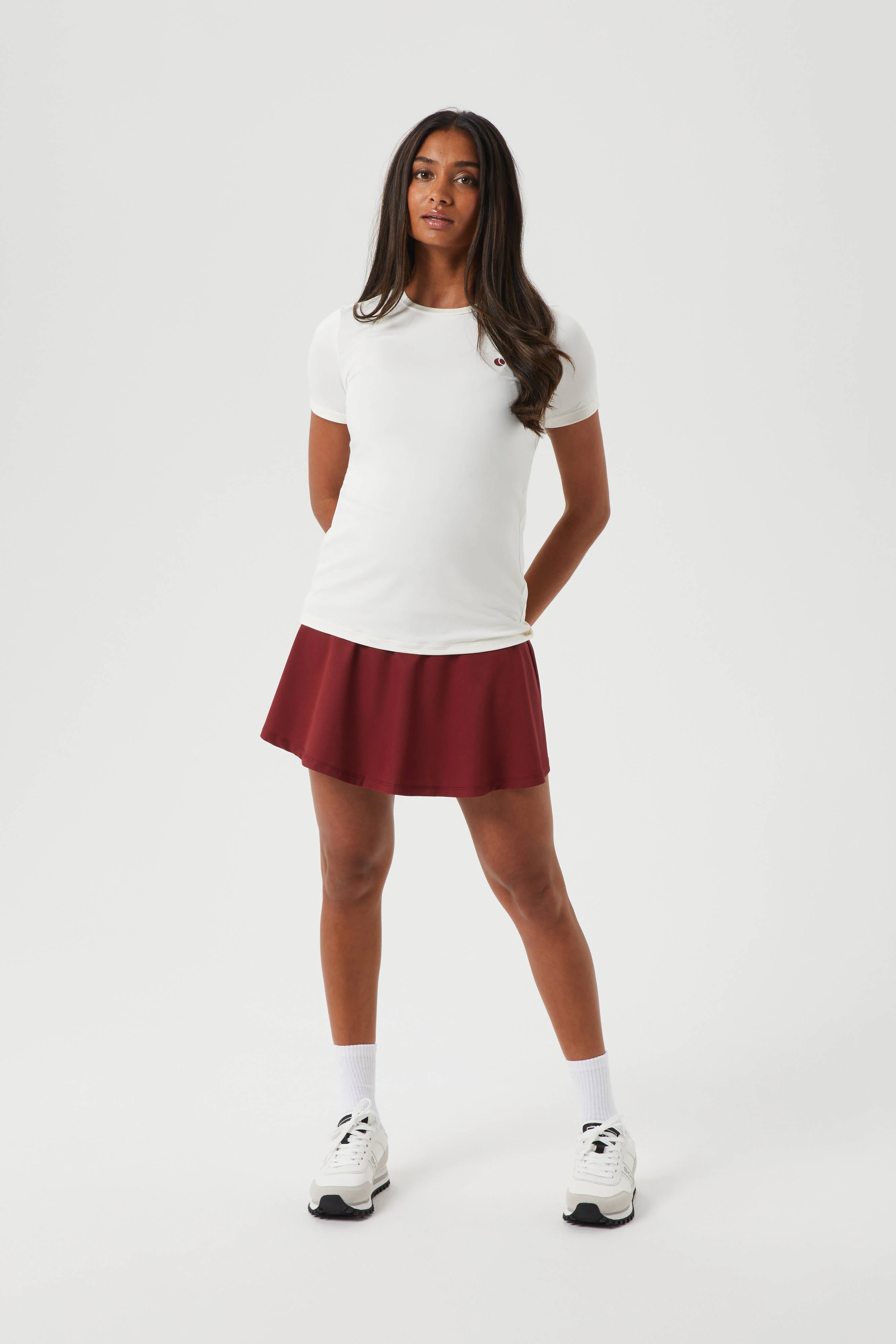 Björn Borg sportskirt Ace Pocket donkerrood