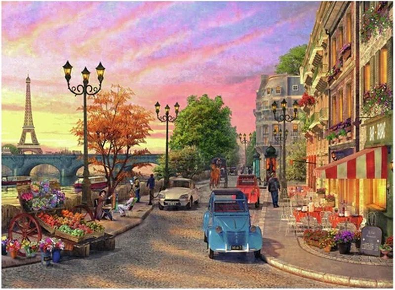 Ravensburger - Puzzel voor Volwassenen - 500 Stukjes - Parijs - 49 x 36 cm