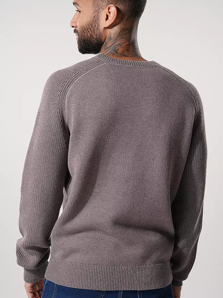 BOSS Pullover  hellbraun