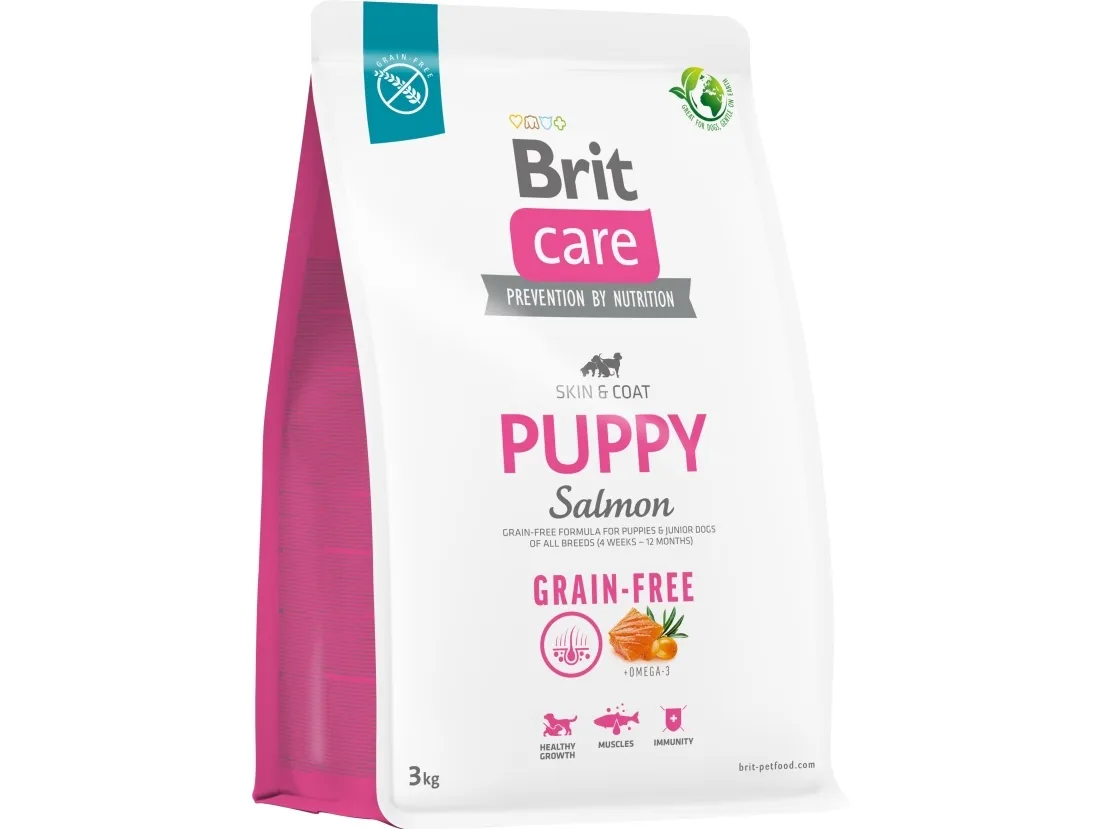 Brit Care Dog Grain-free Puppy, Salmon, 3 kg