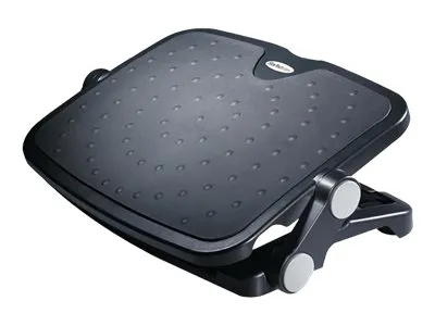 StarTech.com Under Desk Foot Rest - 18in x 14in - Adjustable Height and Angle - Foot Stool - Footrest for Desk - Office Foot Rest (FTRST1) - Fodstøtte - sort - for P/N: ARMSTS, ARMSTSCP1, ARMSTSCP2, ARMSTSL, ARMSTSLG