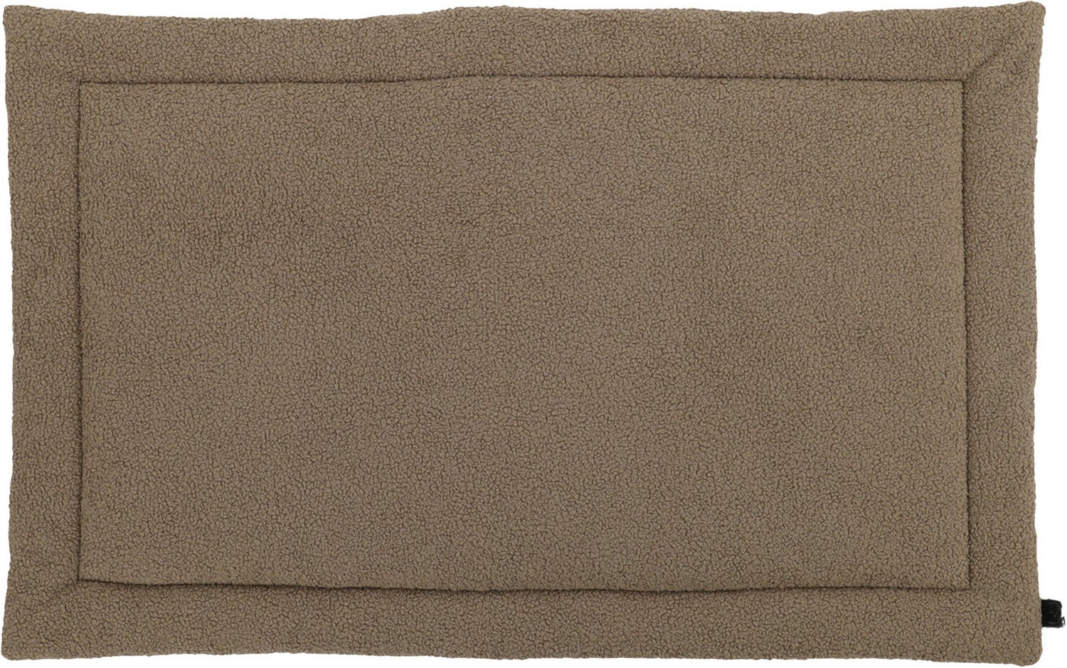 Overseas Petlife benchkussen Teddy taupe 90 x 60 x 2 cm