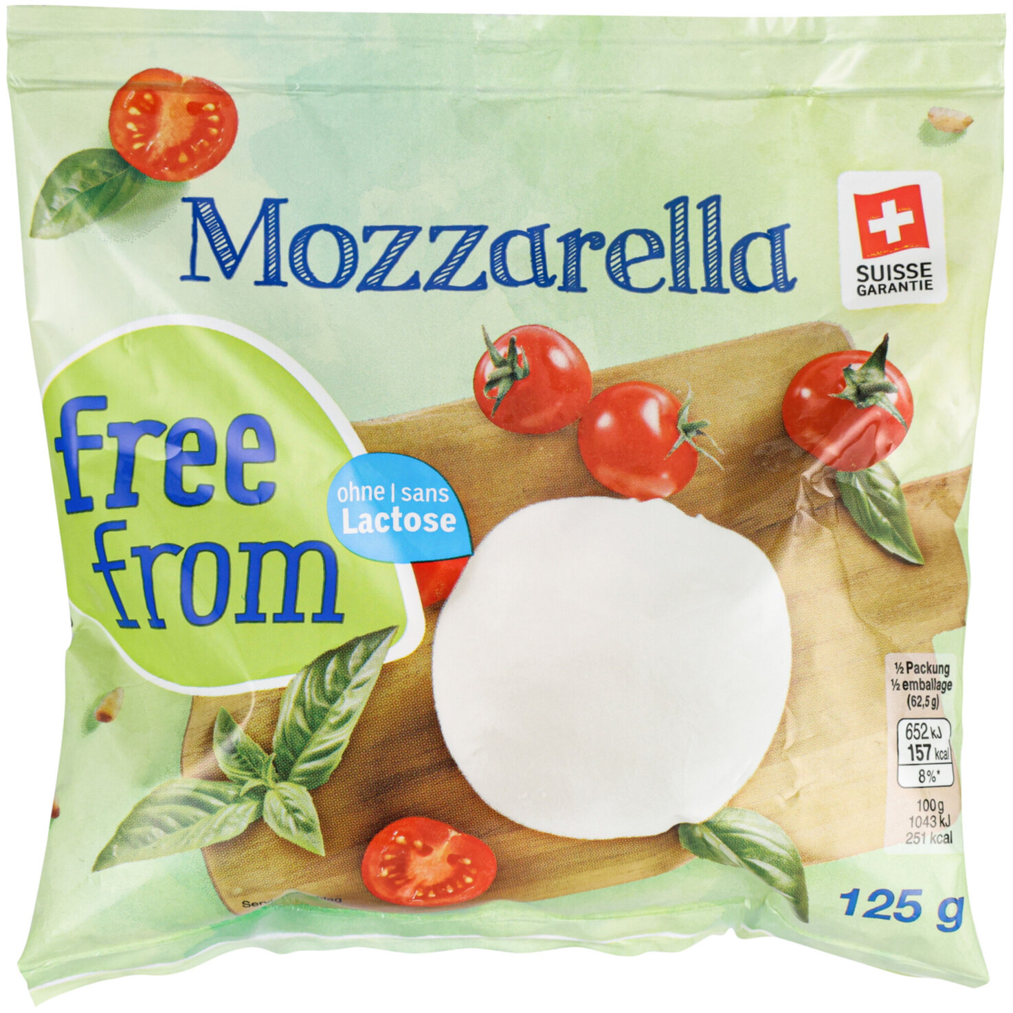 Free From Mozzarella lactosefrei