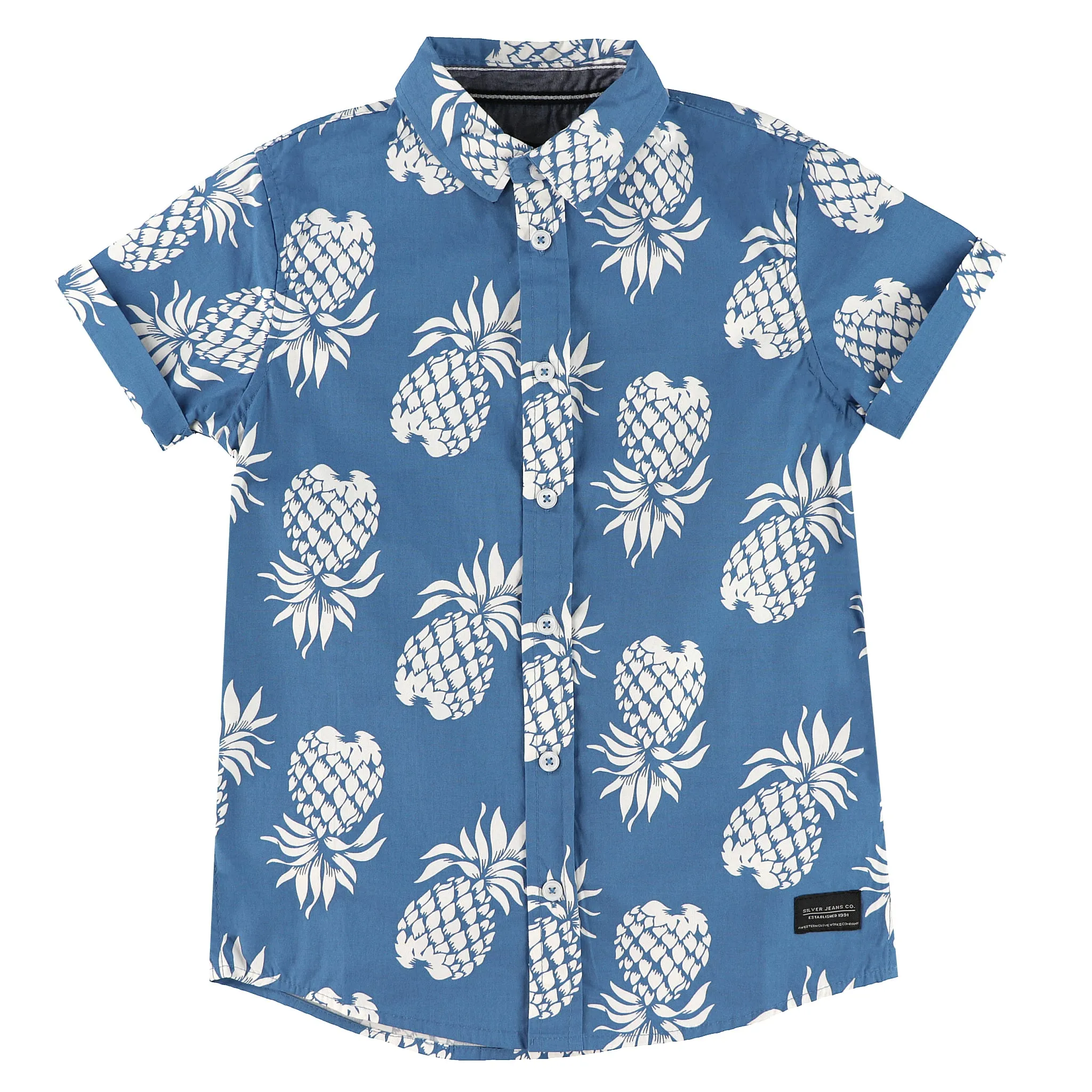 Silver Jeans Chemise Imprimé Ananas 7-16ans