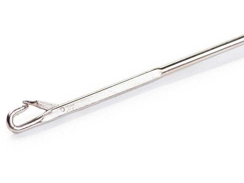 Prym Wendenadel Silber, 26.7 cm Wendenadel als geeigneter Helfer für das Wenden von Stoffschläuchen
