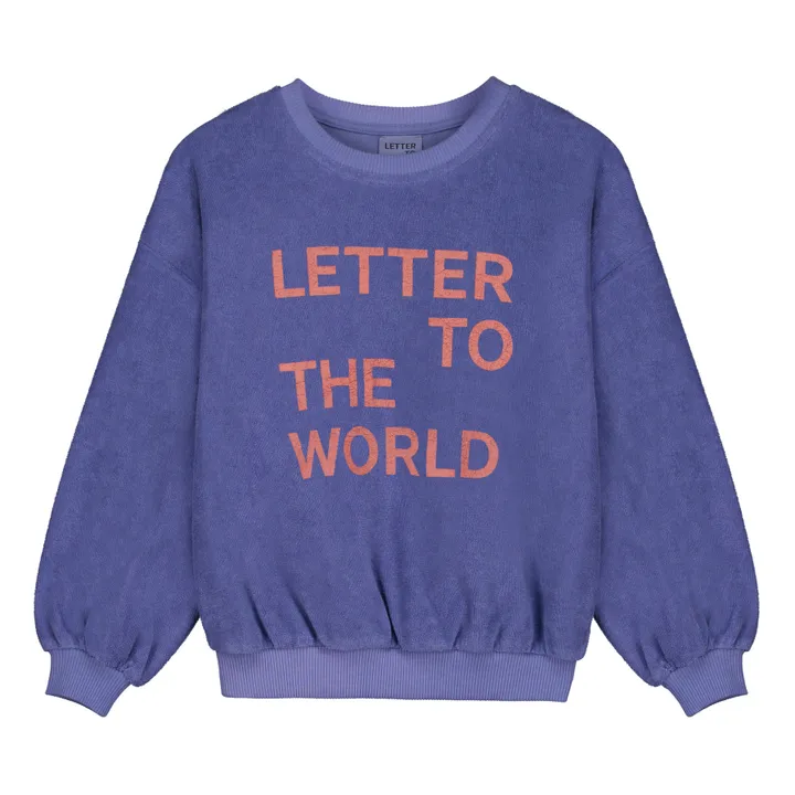 Letter To The World Sweat LTTW Eponge Bio | Violet