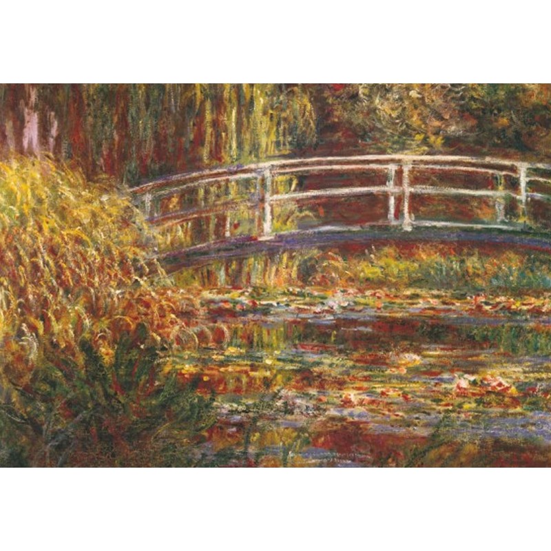 Puzzle 1000 pièces - Monet - Le pont japonais