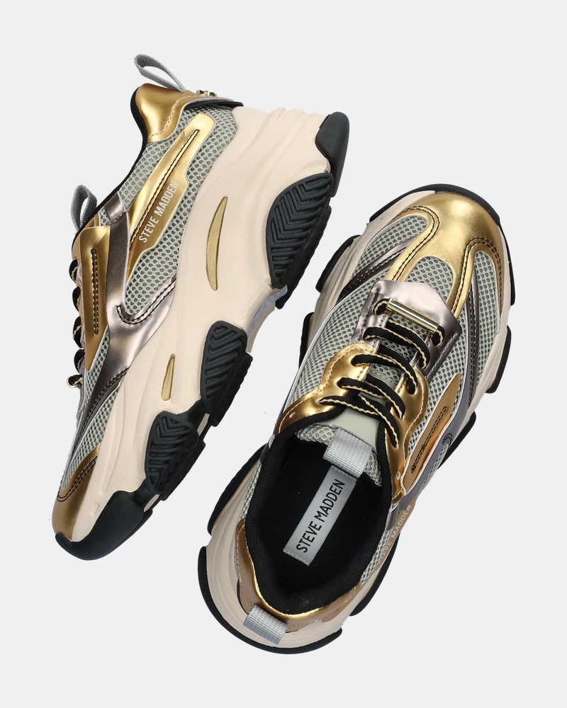 Steve Madden Possession-E Dad Sneakers  - goud