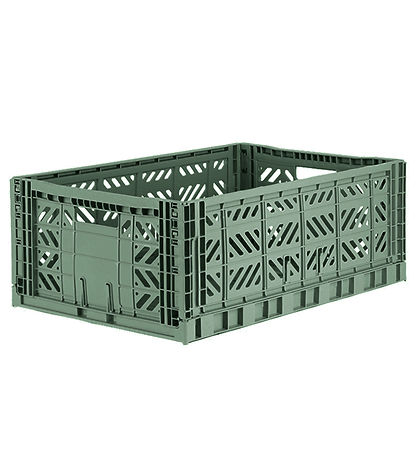 Aykasa Foldekasse - 60x40x22 cm - Maxi - Almond Green