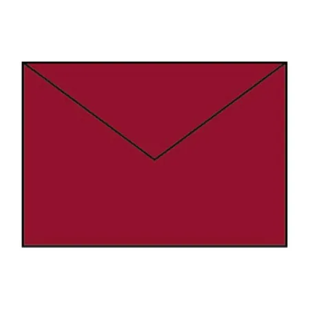 Rössler Coloretti Briefumschläge, C5, rosso, 5 Stück