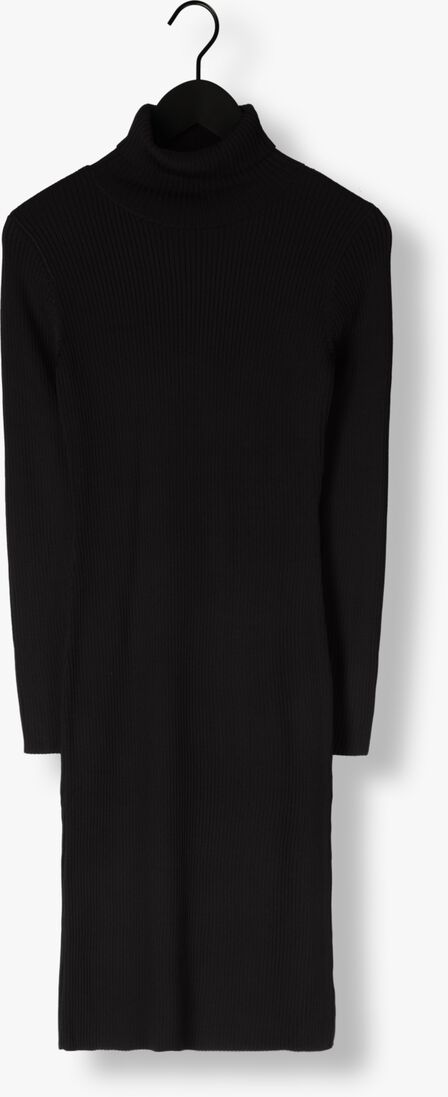 FREEBIRD zwarte freebird midi jurk knit-dry-ra-23-3