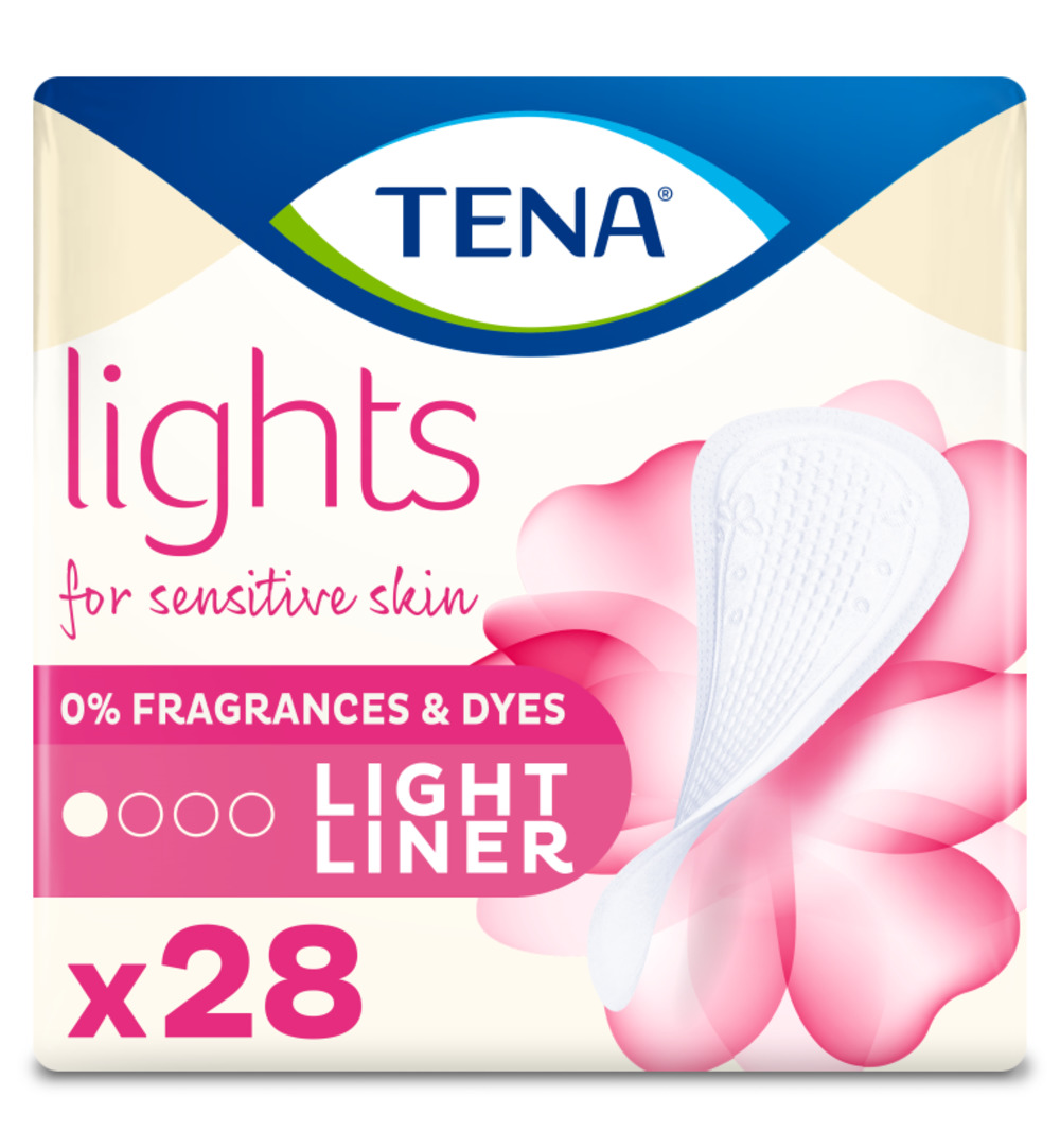 Tena Lights Sensitive liner (28 stuks)