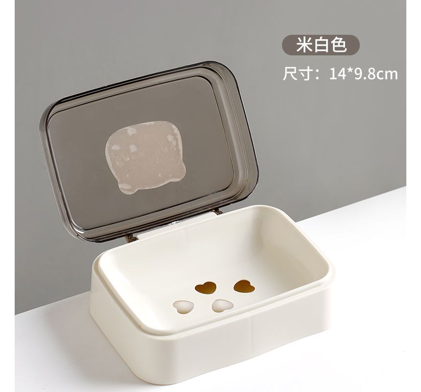 Beauty Artisan - Transparante plastic zeepdoos
