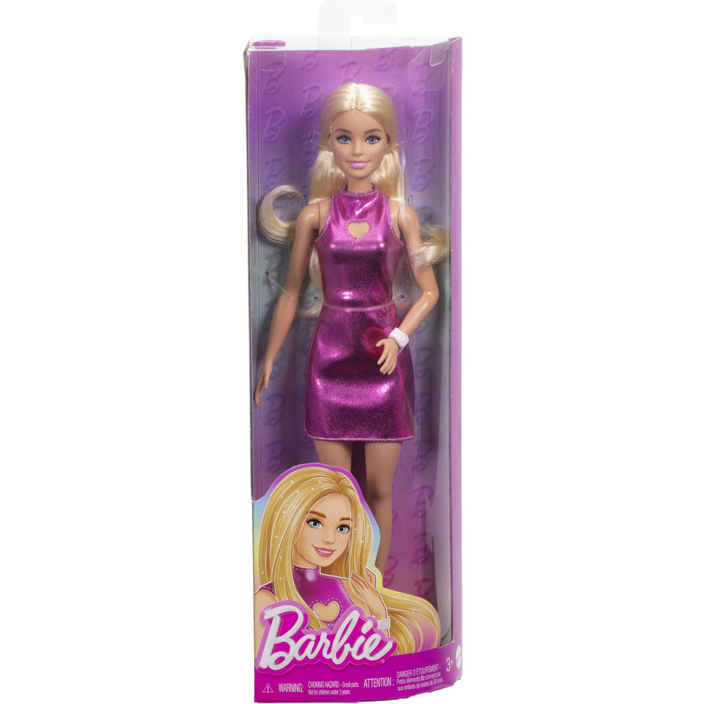 Køb Barbie® Fashionista Dukke Pink Kjole Heart Cutout