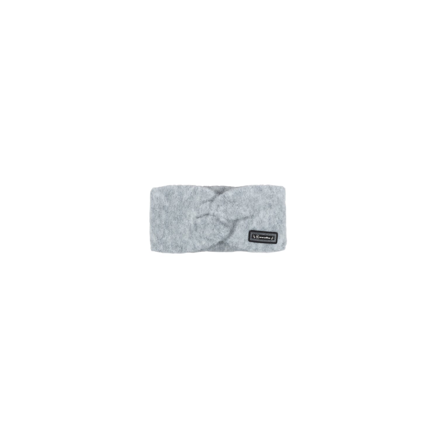 Cavallo Strick-Stirnband CAVALMELODY  - grey melange - Einheitsgröße