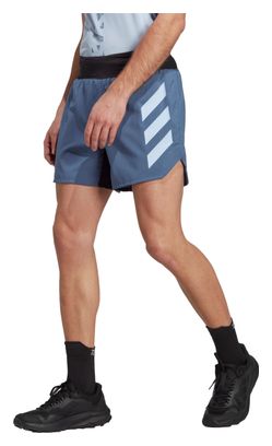 Short adidas running Terrex Agravic 5in Bleu