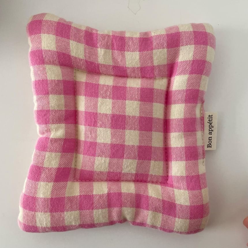Epoch - Plaid stoffen onderzetter (verschillende ontwerpen)