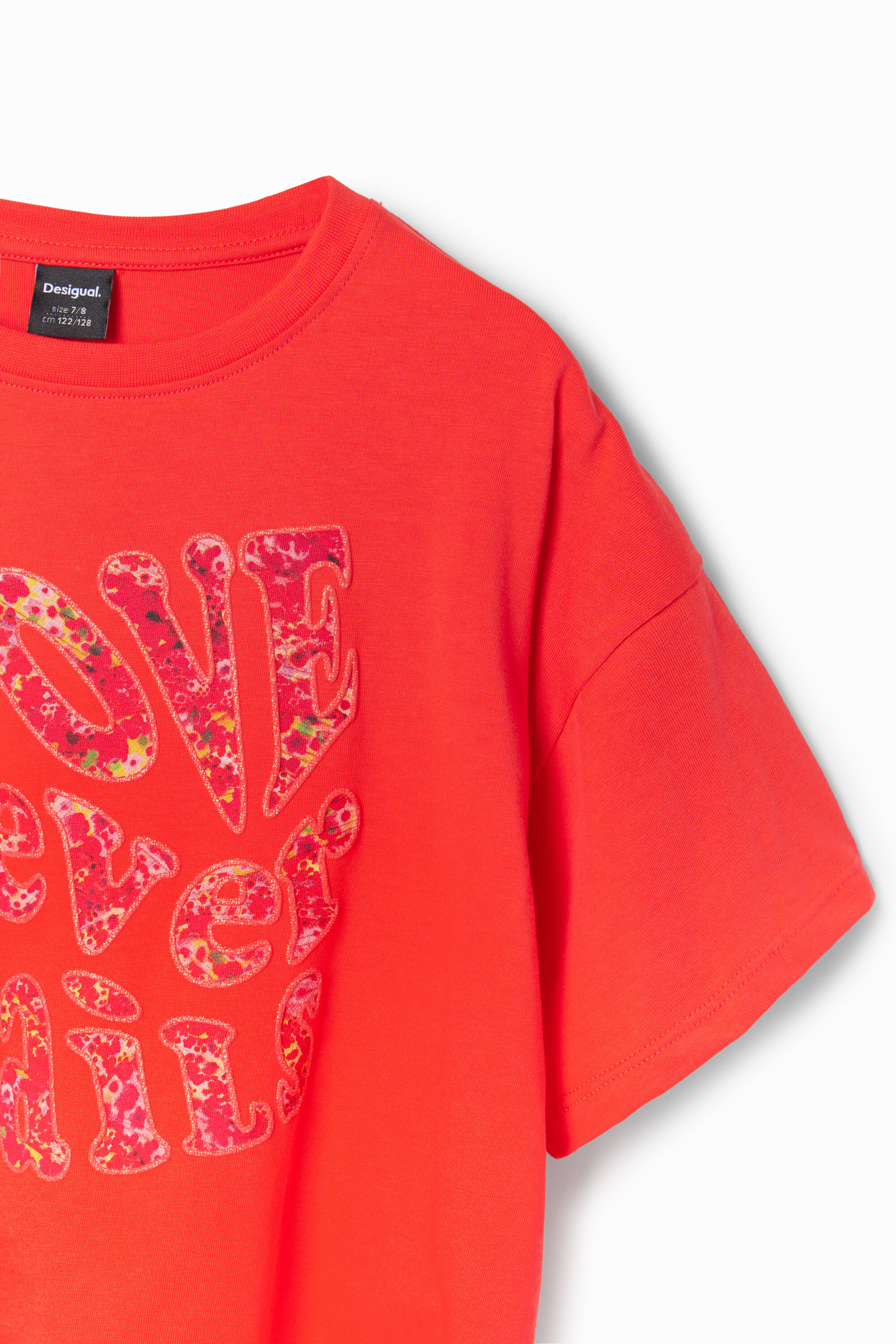 T-shirt oversize message