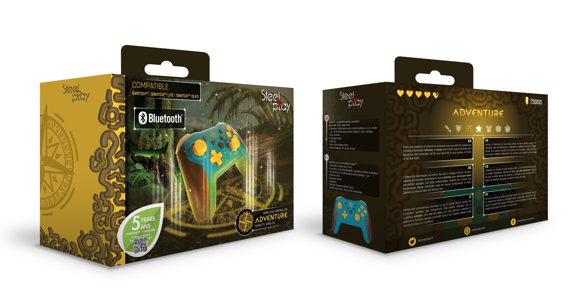 Steelplay - Adventure Wireless Controller (Switch)