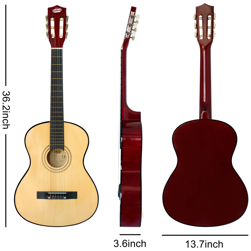 Klassische Gitarre 91 cm Natur
