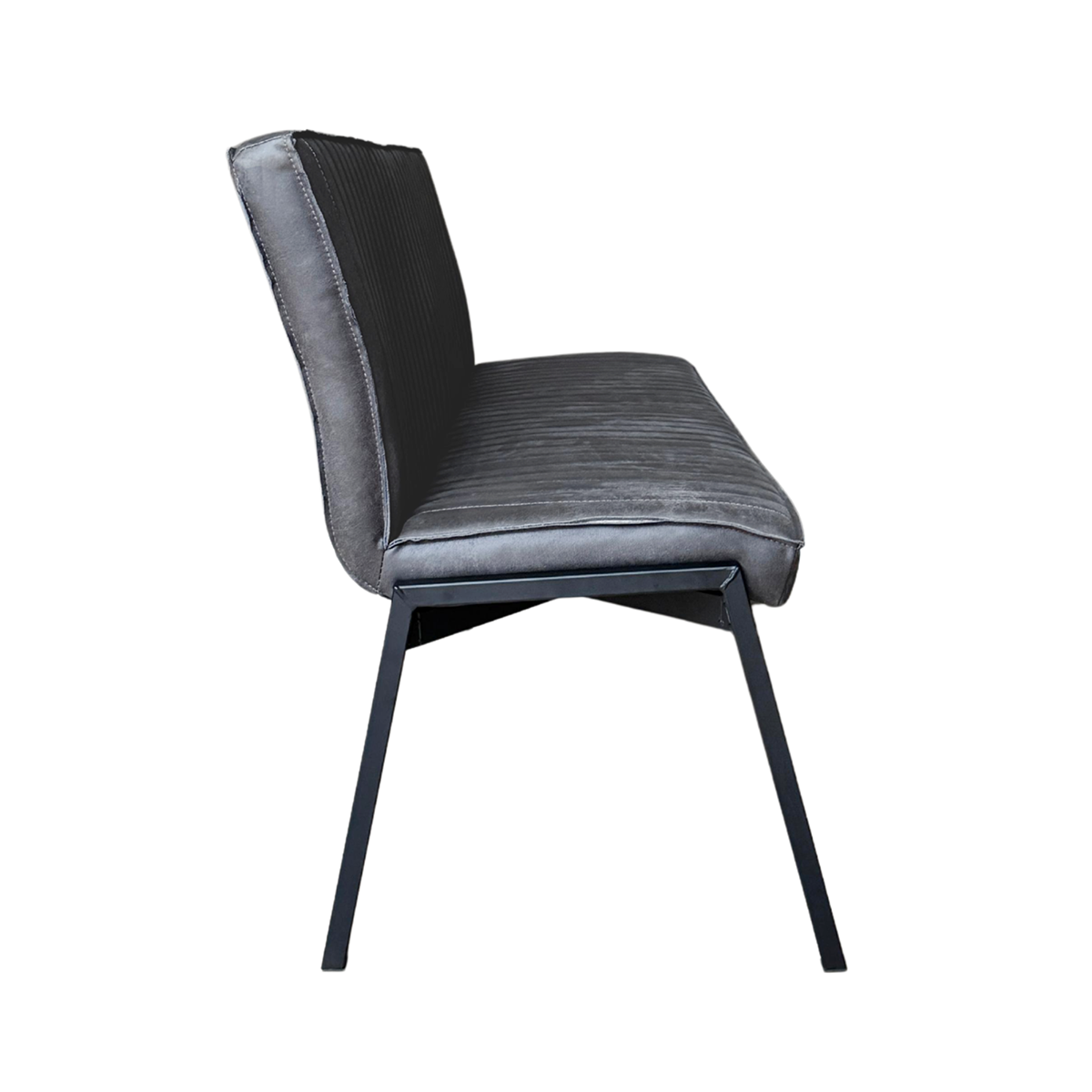Eetkamerbank Stripes Antraciet 155 cm