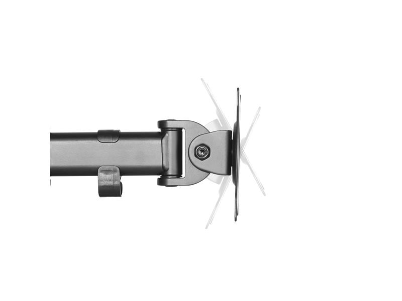 NEOMOUNTS Tischhalterung NM-D135 bis 8 kg – Schwarz Tischhalterung für Flachbildschirme bis 27