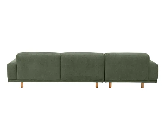 Ecksofa »Penelope«, grün, links
