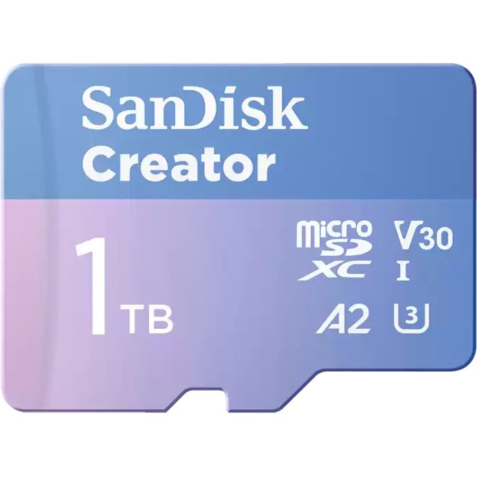 SanDisk Creator 1 To MicroSDXC UHS-I Classe 10