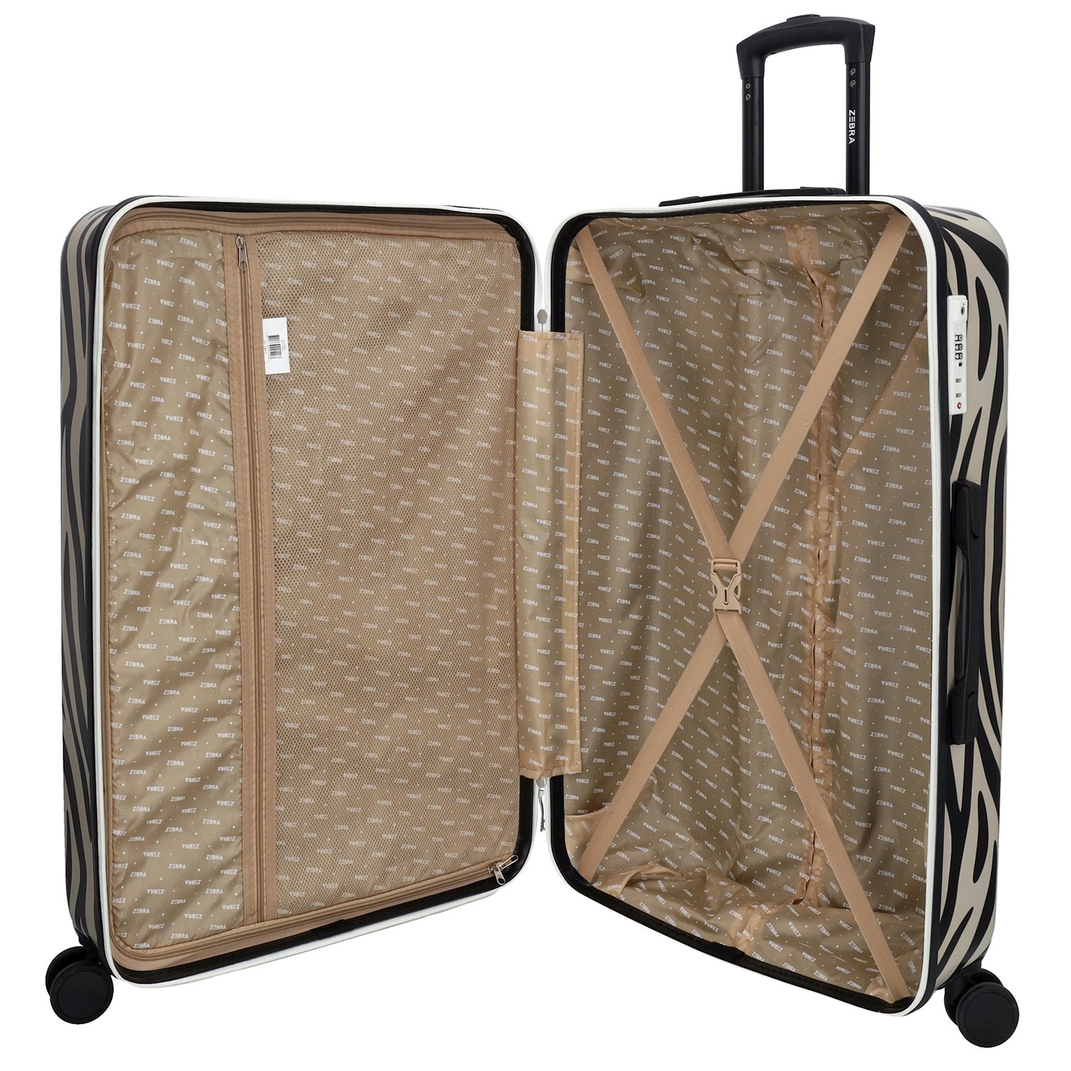 Zebra Trends Animal Travel Trolley 78 zebra