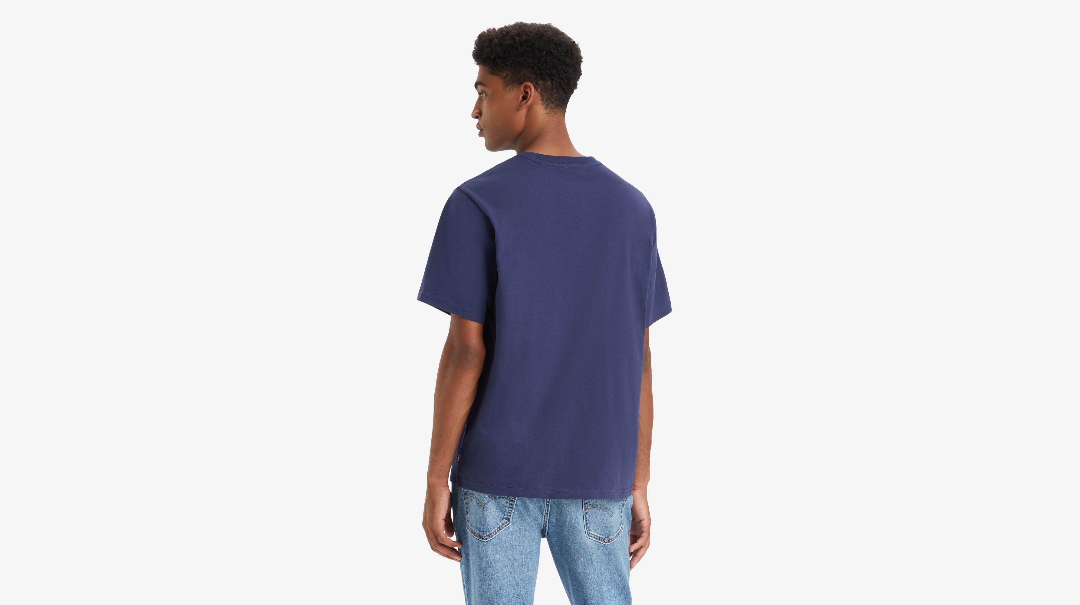T-shirt graphique Relaxed - Headline Logo Naval Academy - Bleu