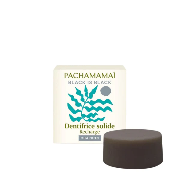 Pachamamai Recharge Dentifrice Solide Black is Black 20 g