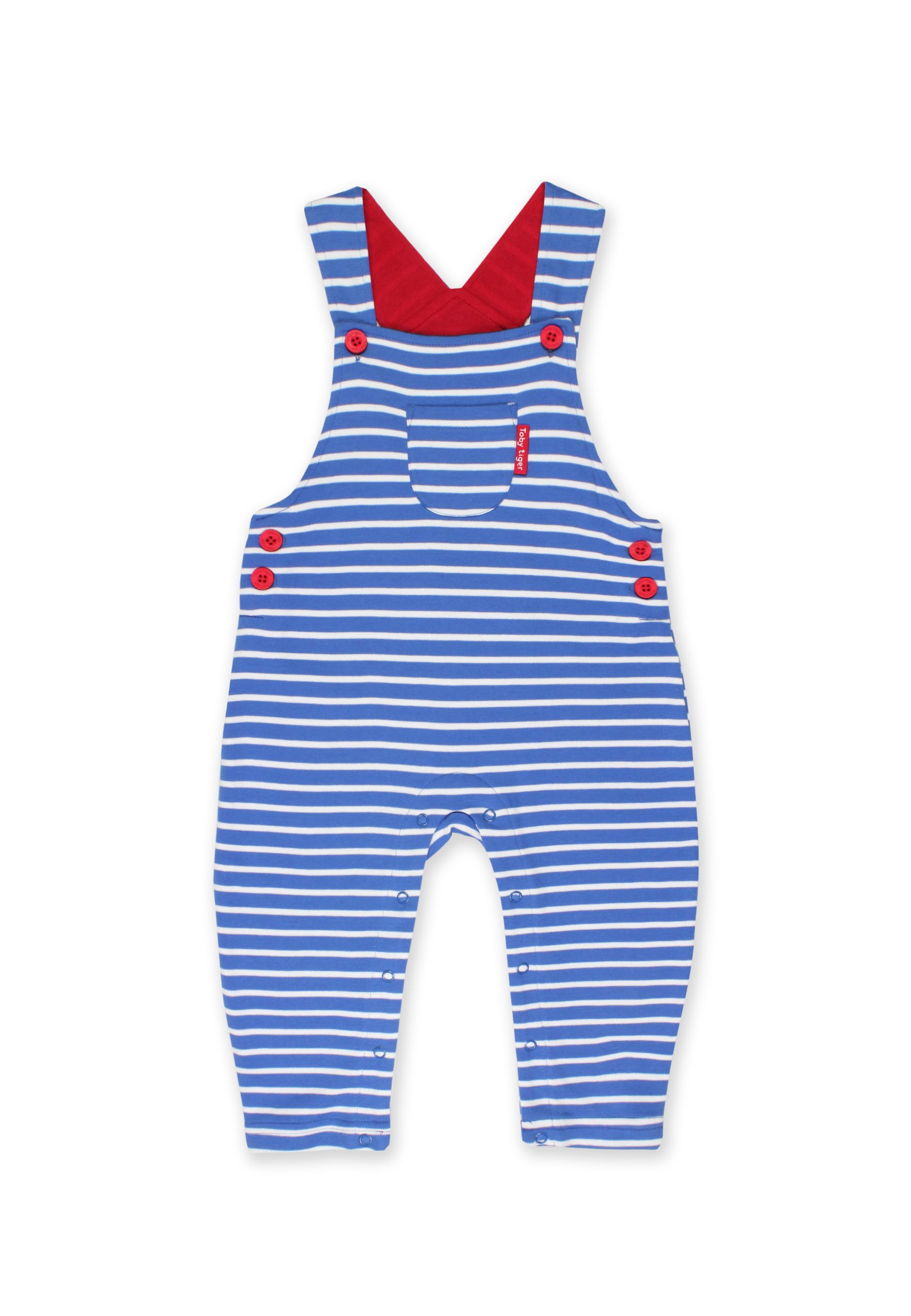 Toby Tiger Latzhose mit Bretone-Streife