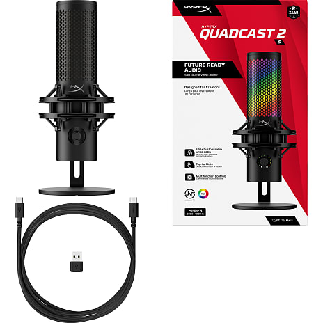HyperX QuadCast 2S mikrofon