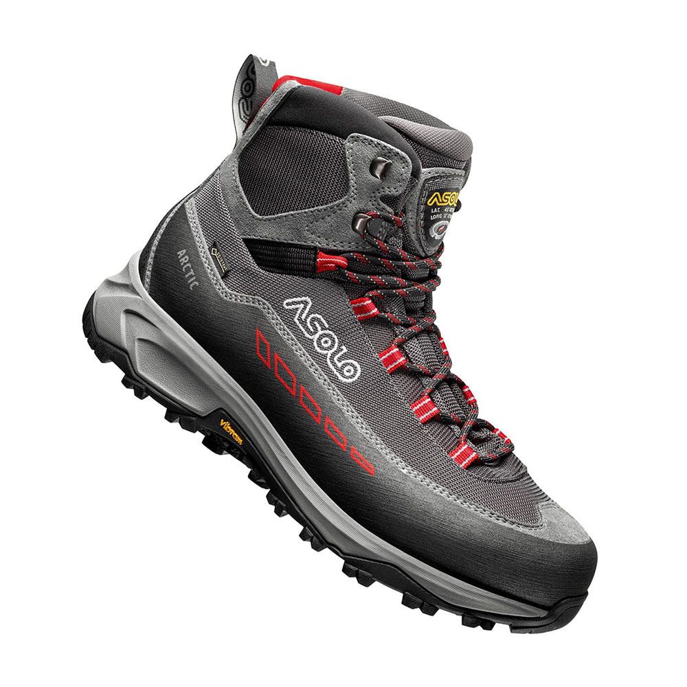 Asolo ARCTIC GV GTX - Chaussures randonné Homme grigio/gunmetal/ross