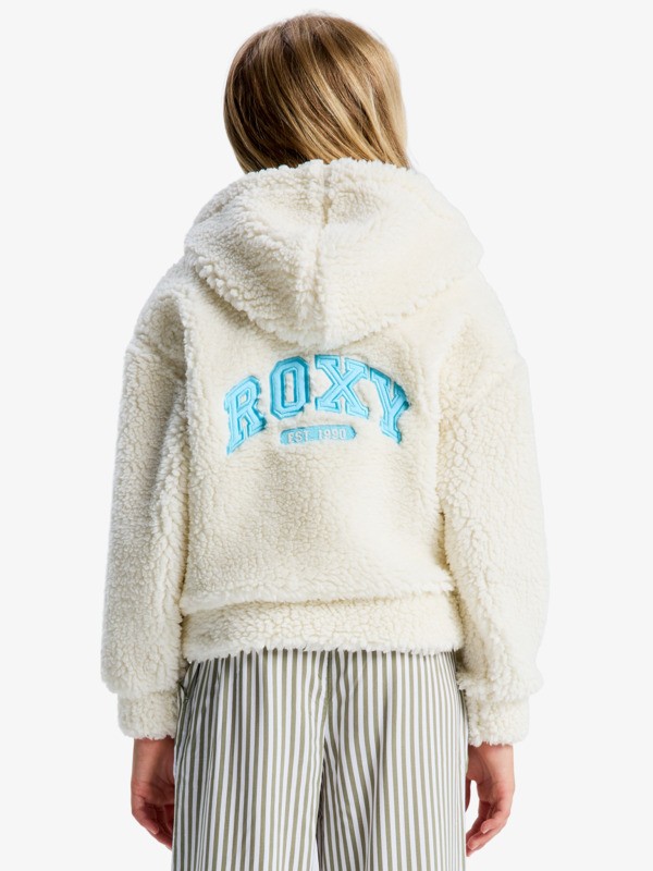 Back To Polaire zippée Blanc Fille 4-16
