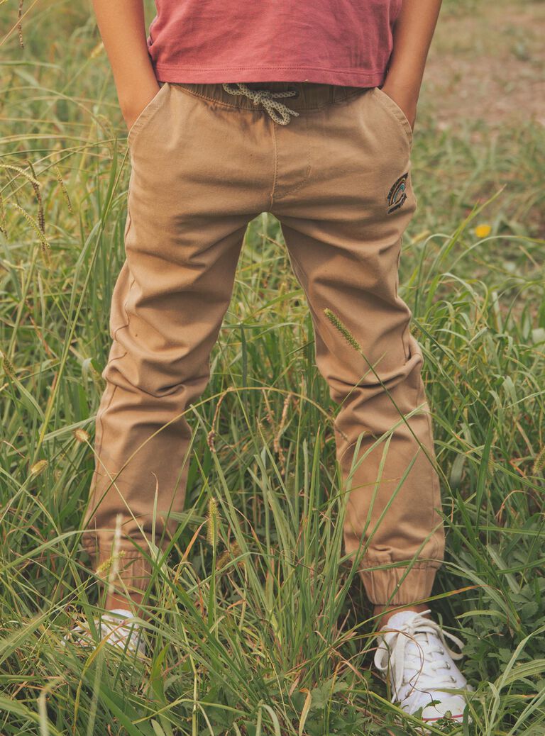 Pantalon noisette regular