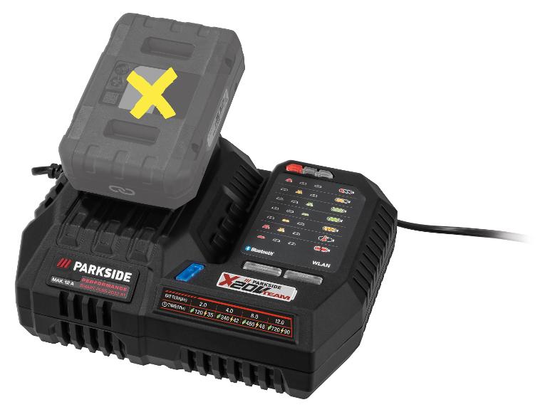 Smart acculader 20 V - 12 A