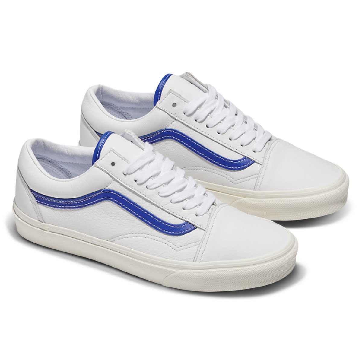 VANS-Caldrone-tb.-Baskets - Talon plat - Blanc