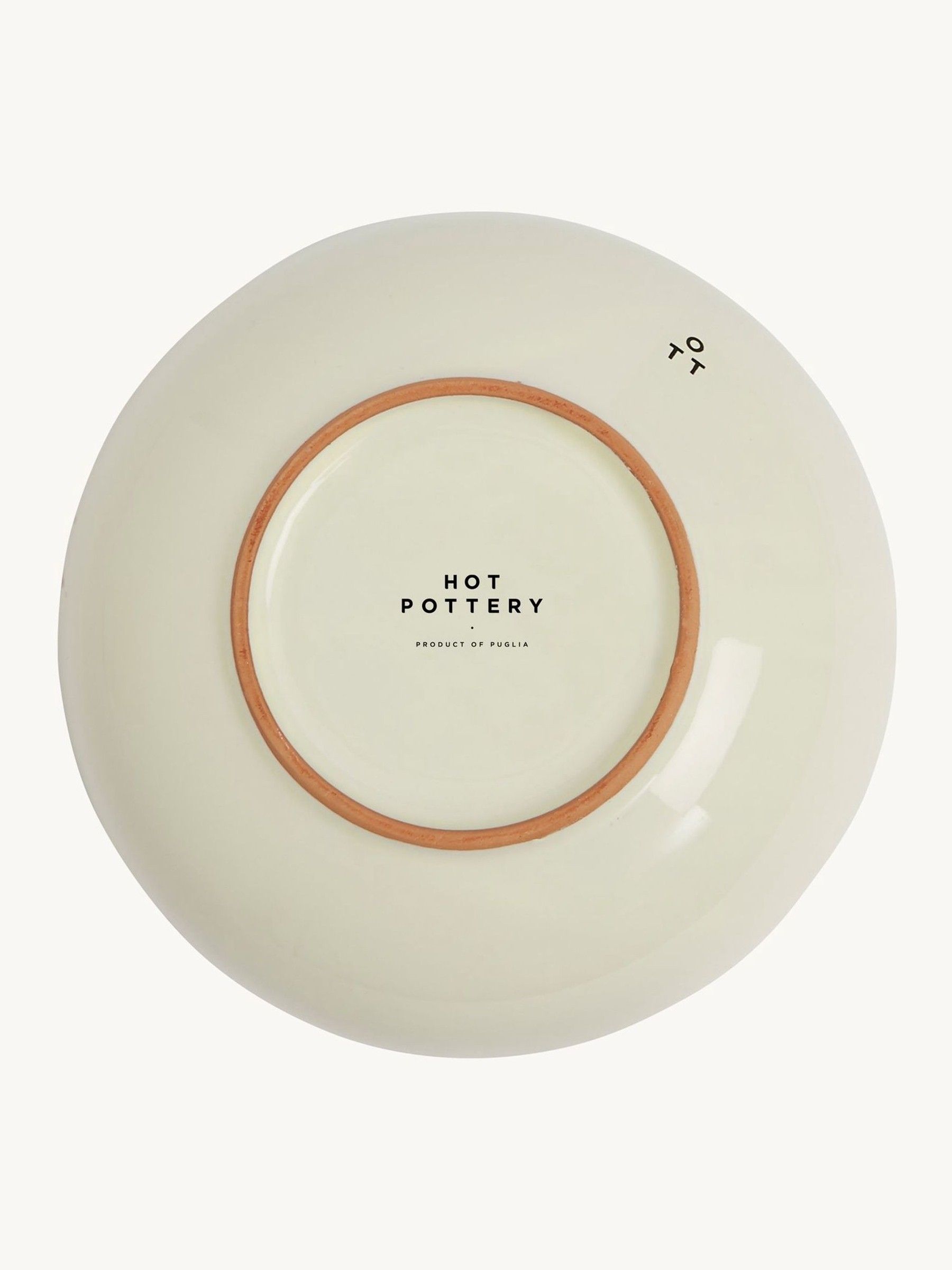 Hot Pottery Set of 4 Splatter Pasta Bowls