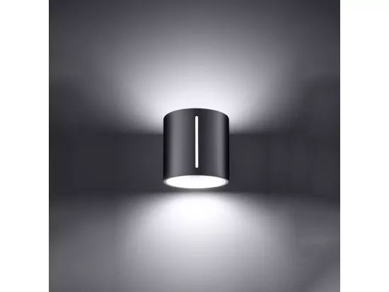 Sollux INEZ Plafonnier à 1 lumière, gris, G9