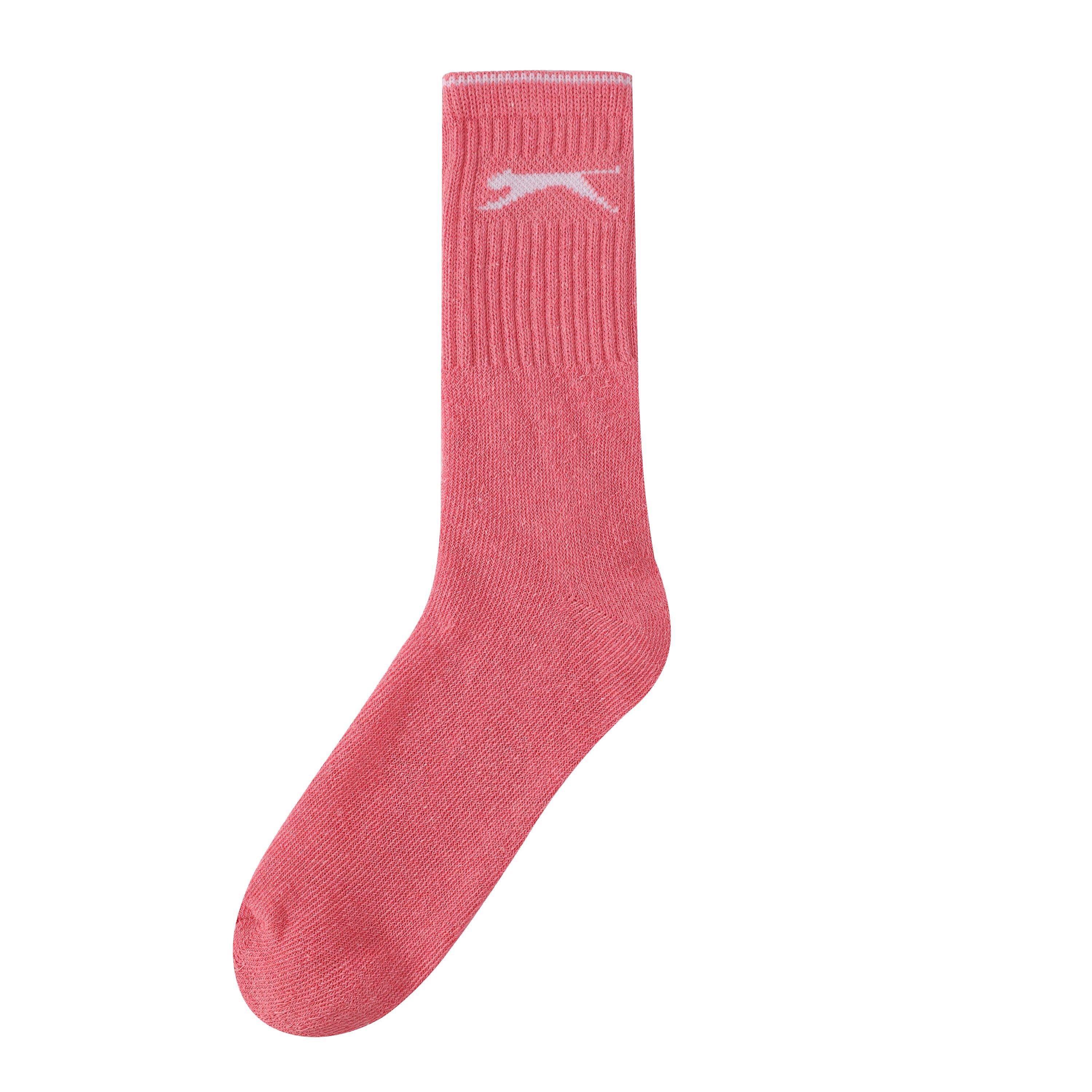Slazenger 5 Pack Crew Socks Ladies
