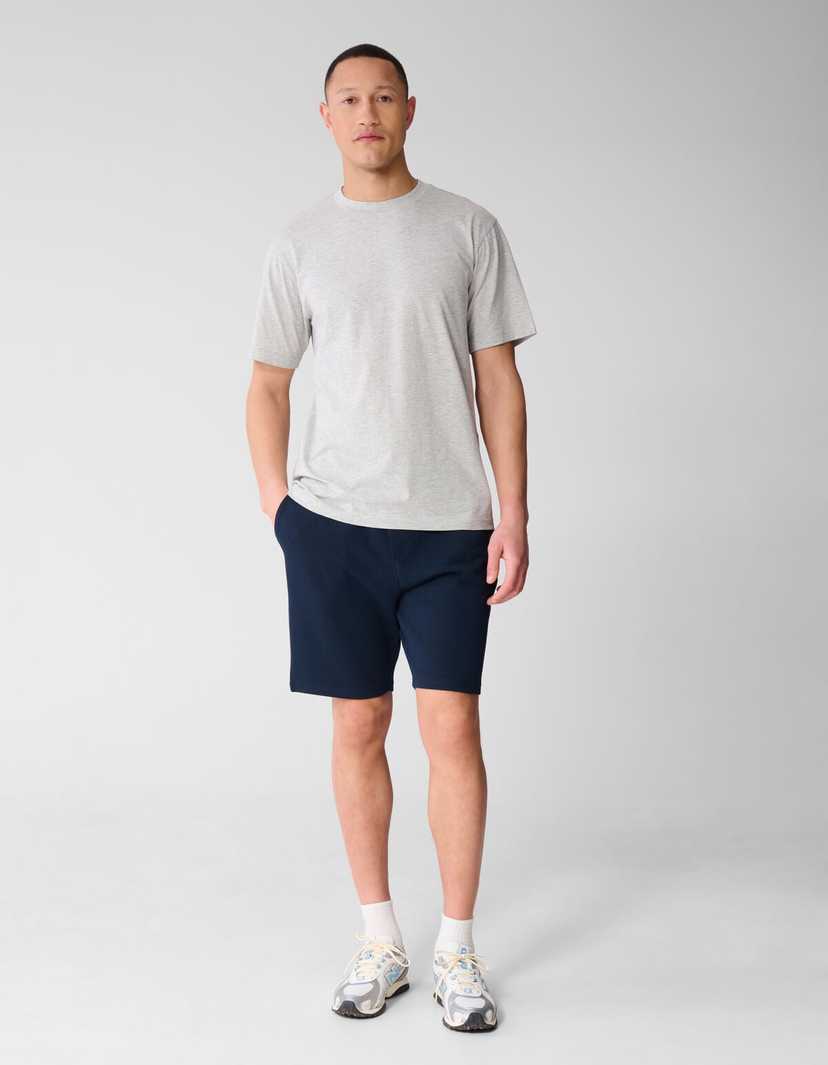 Pique Short Donkerblauw