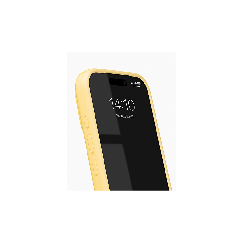 iPhone 17 Pro MagSafe Silikon Hülle Case Recycled (IDSICMS-I2561P-516) - Soft Lemon