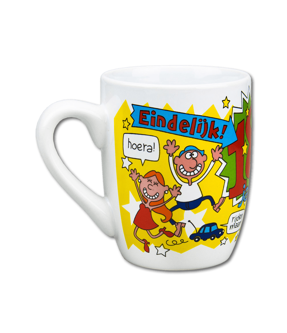 Mok 18 Jaar 12cm