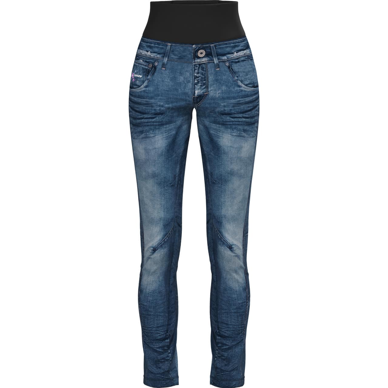 Crazy Damen Touring Hose SOUND print light jeans | Crazy Tourenskibekleidung Damen | Crazy | C | Brands | XSPO-Fashion