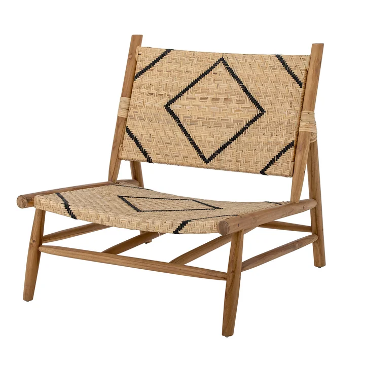 Bloomingville - Lennox Loungesessel, Rattan
